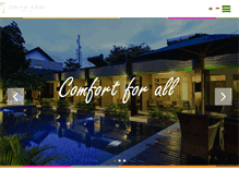 Tablet Screenshot of griyaasrihotel.com